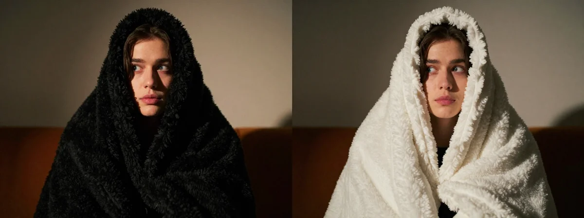 Black or White Blanket? The Surprising Science of Staying Toasty