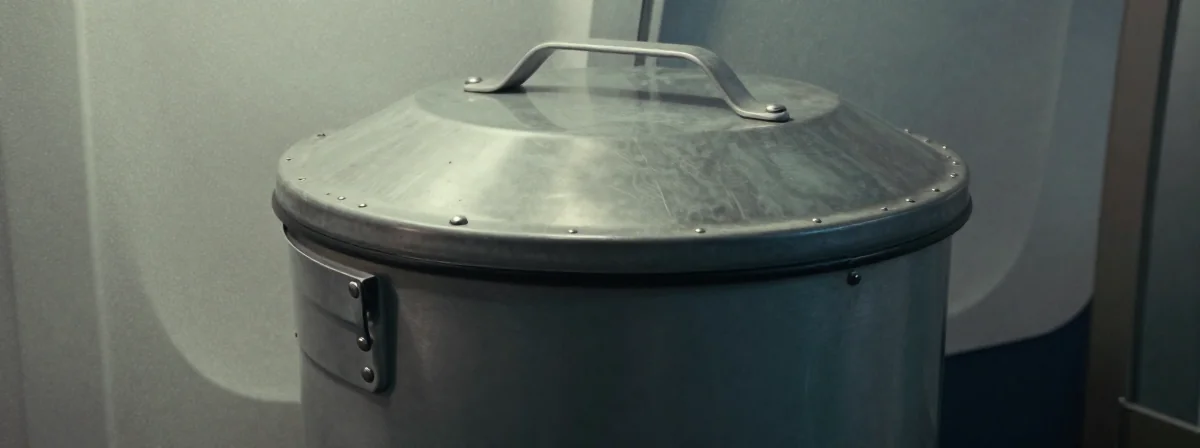 The Airtight Secret Behind Airplane Trash Cans That Could Save Your Life