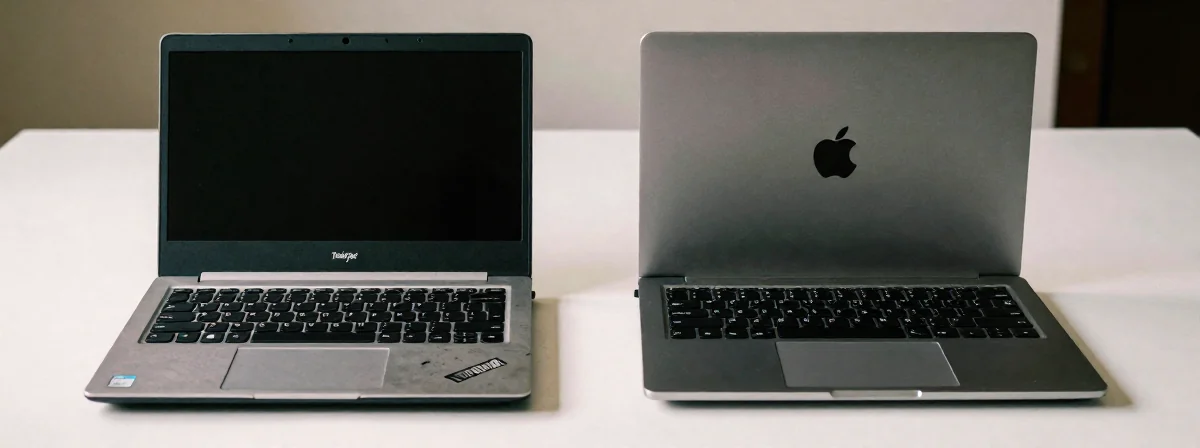Refurbished ThinkPad T14 Gen2 vs. New MacBook Neo: The Real Difference